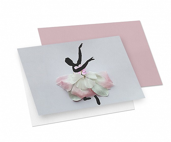 Romantic Ballerina Note Cards (Set of 12)
